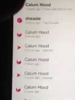 Calum Hood Nude Snapchat Pics!